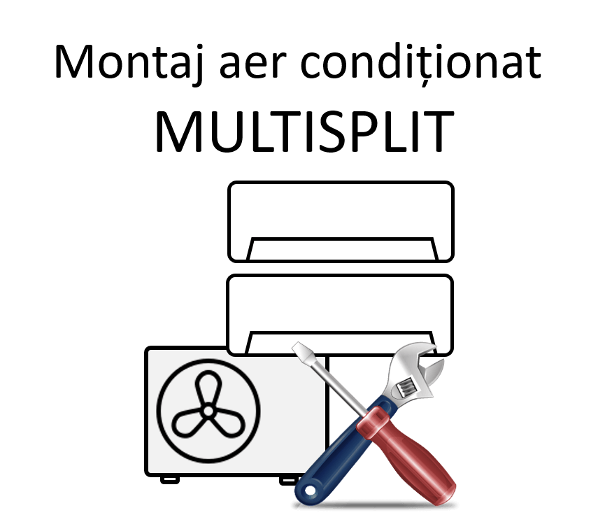 montaj aer conditionat multisplit vivax 